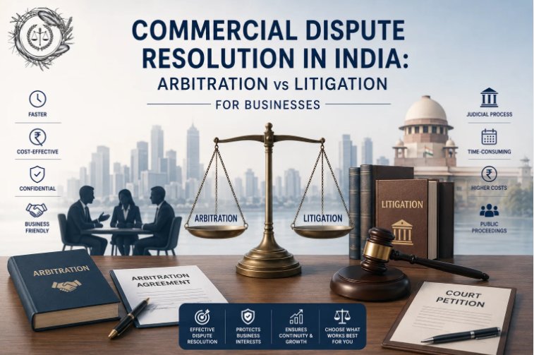 Commercial Dispute Resolution in India: Arbitration vs Litigation for Businesses